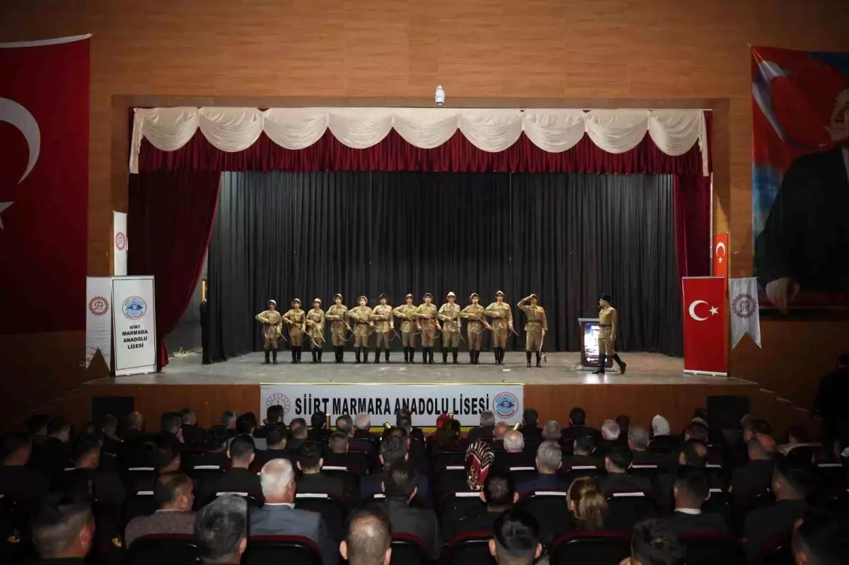 Siirt\'te 18 Mart Şehitleri Anma Günü kutlandı