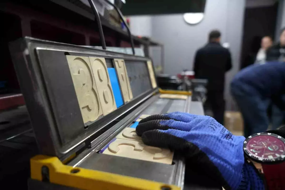 Samsun\'da Plaka Değişiminde Rekor