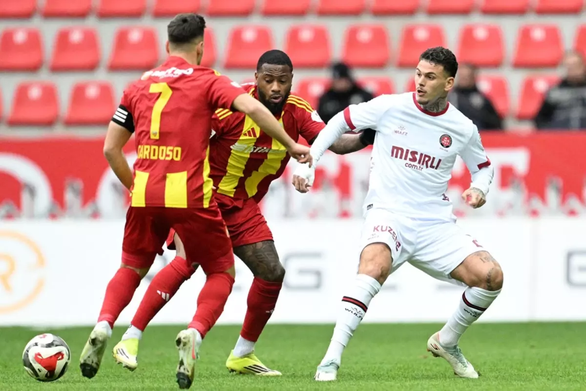 6 puanlık maçta kazanan Kayserispor