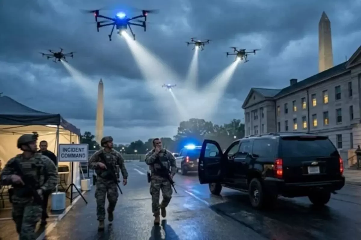 ABD\'nin kalbinde gizemli İHA alarmı: İki bakanın üzerinde süzüldüler