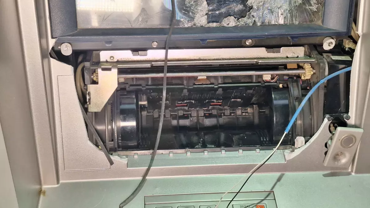 ATM\'ye Zarar Veren Şüpheli Yakalandı