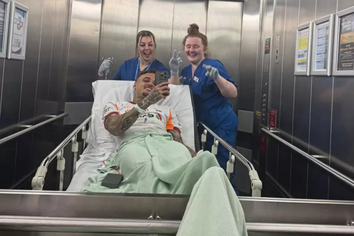 Ameliyat olan Noa Lang\'tan ilk paylaşım