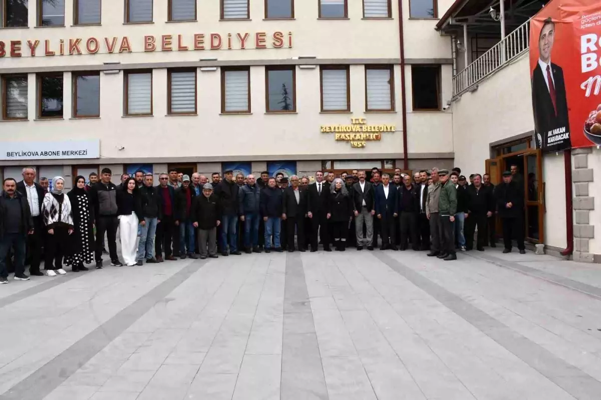 Beylikova\'da bayramlaşma programı düzenlendi