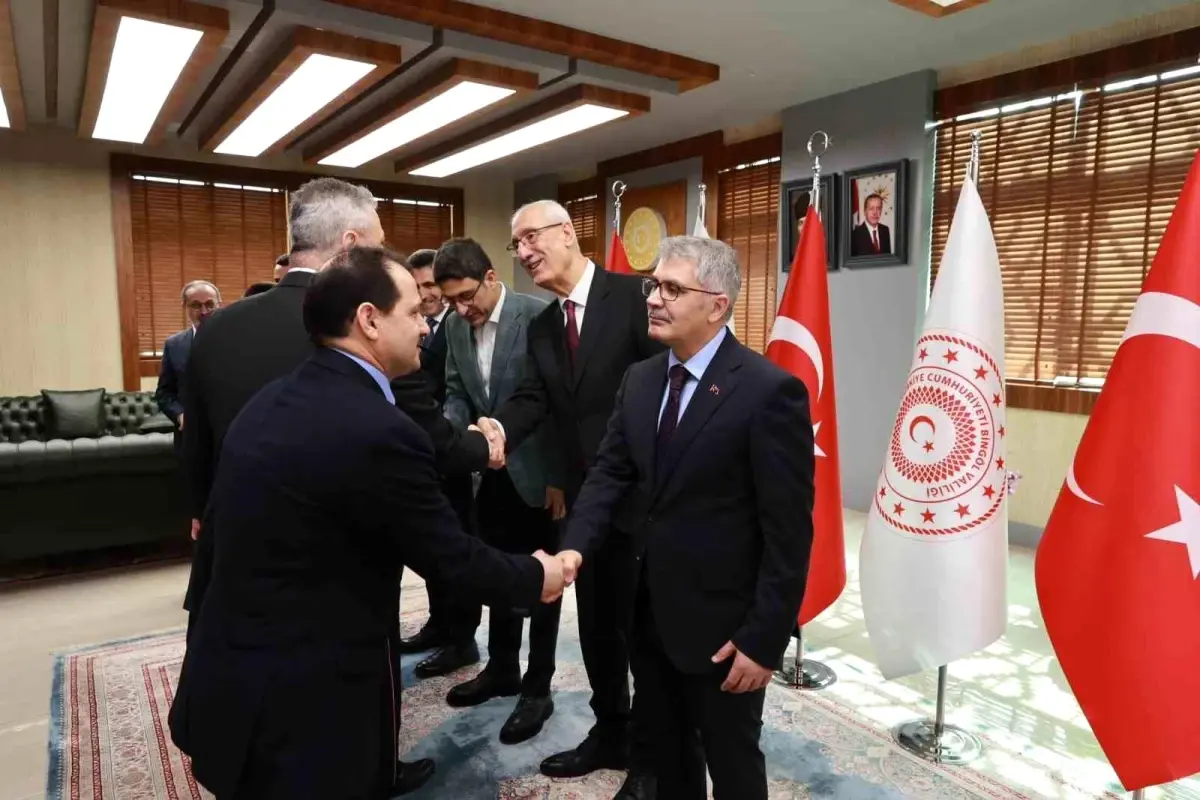 Bingöl\'de Bayramlaşma Töreni