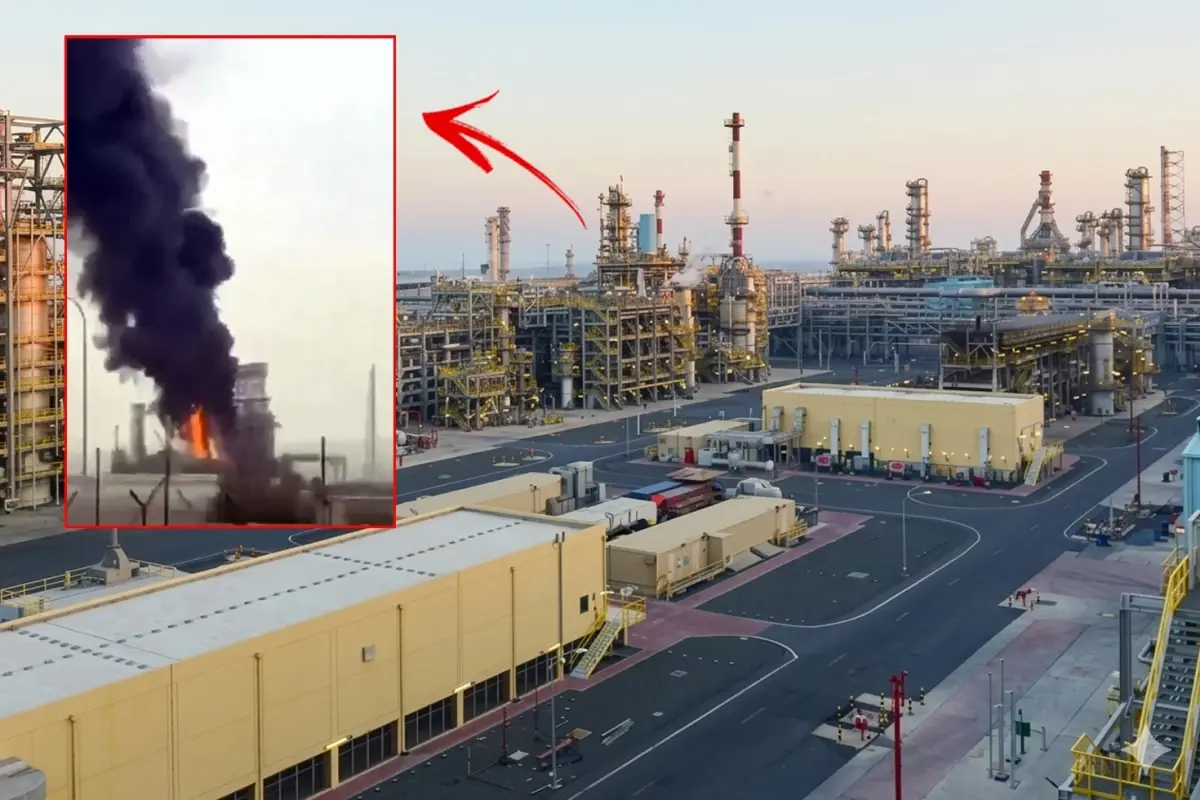 Kuveyt\'teki Mina Abdullah petrol rafinerisine İHA saldırısı