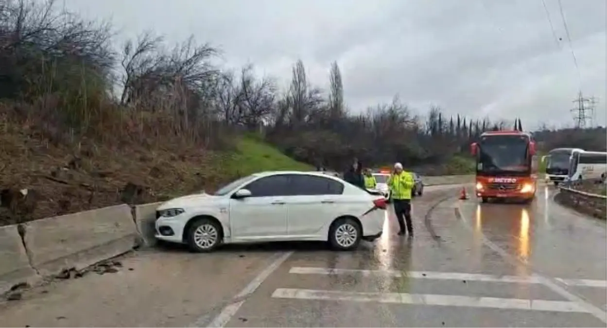 Bursa Otobanında Zincirleme Kaza