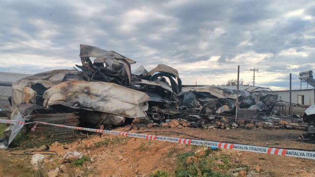 Antalya'da yangın faciası: 5'i çocuk 6 ölü