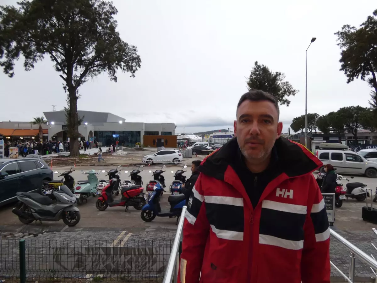 Ayvalık\'tan Midilli\'ye Geçiş Düşüşte