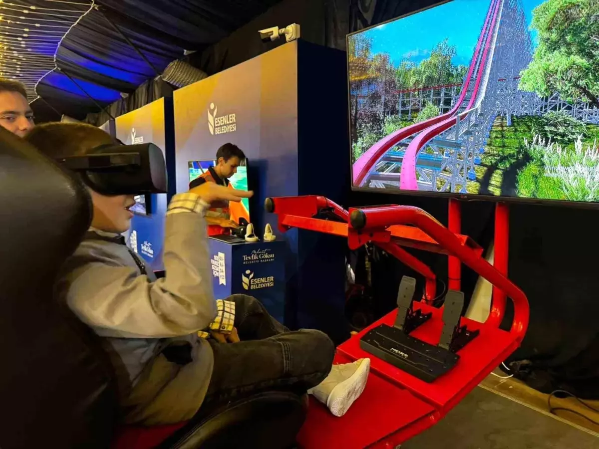 Esenler\'de çocuklar bayram coşkusunu yaşadı