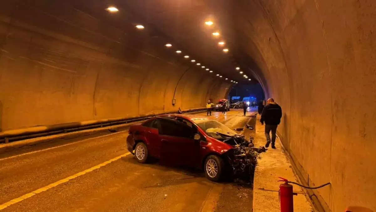 Karabük\'te Tünel Kazası: 7 Yaralı