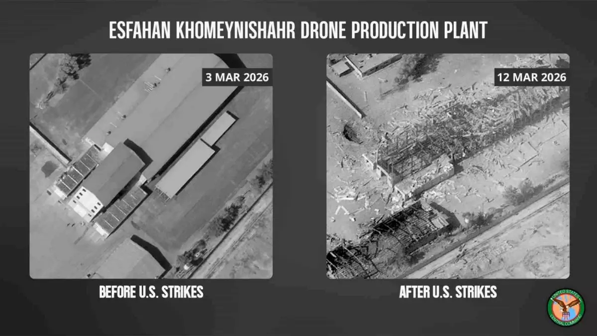 ABD ordusu, İran\'daki İHA fabrikasını vurduğunu duyurdu