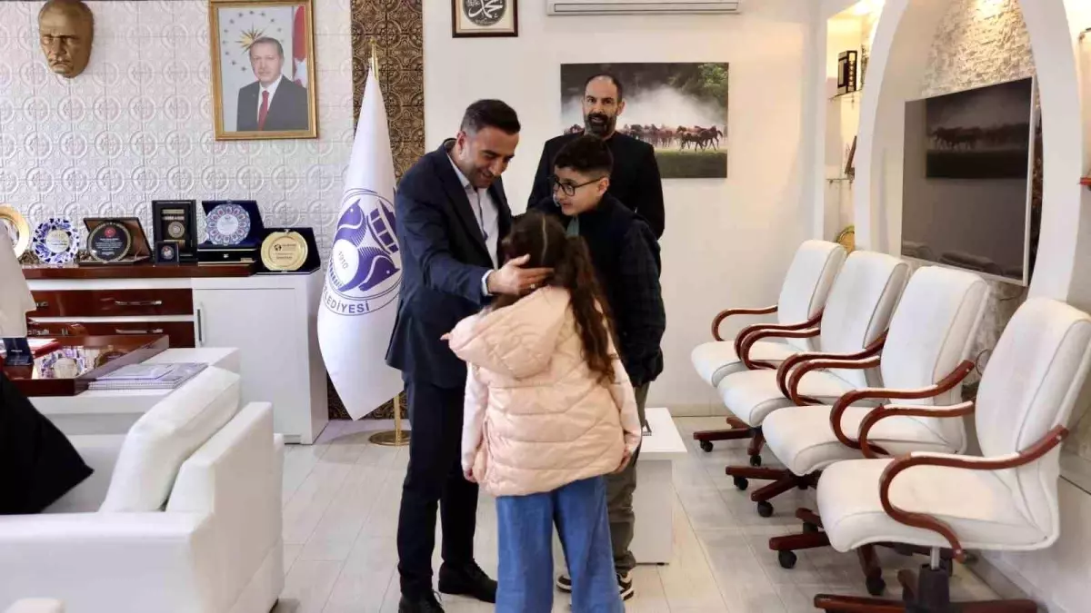 Akçadağ Belediyesi\'nde bayramlaşma töreni