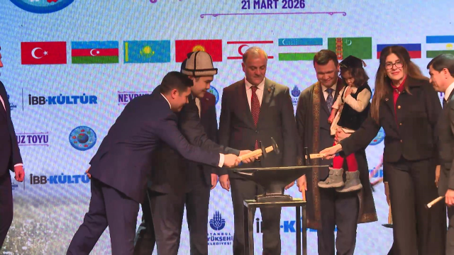 Baharın gelişini ateş yakıp demir döverek kutladılar