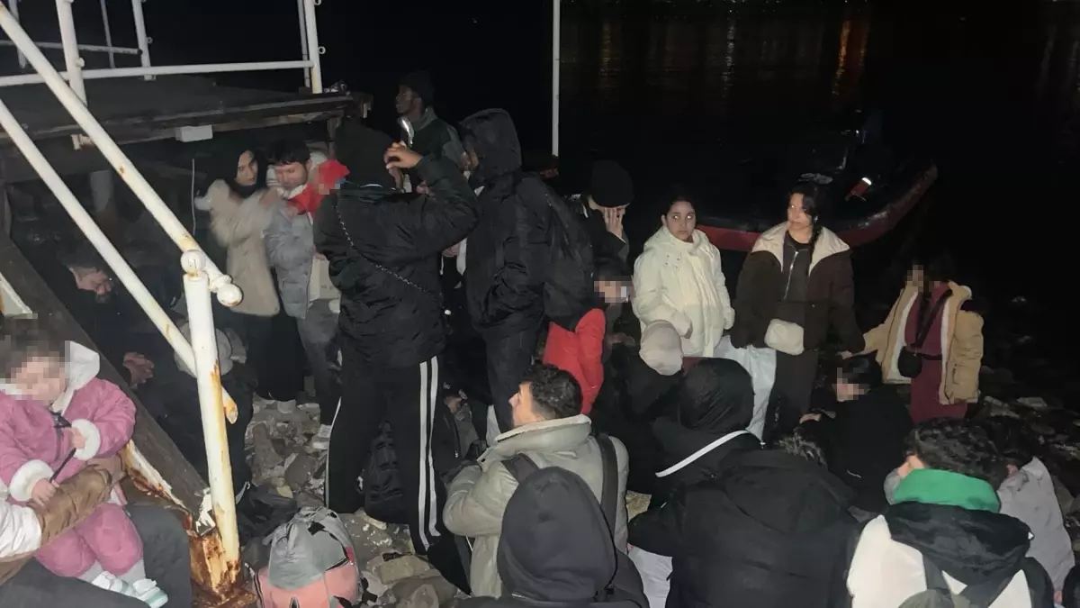 Bodrum\'da 33 Kaçak Göçmen Yakalandı