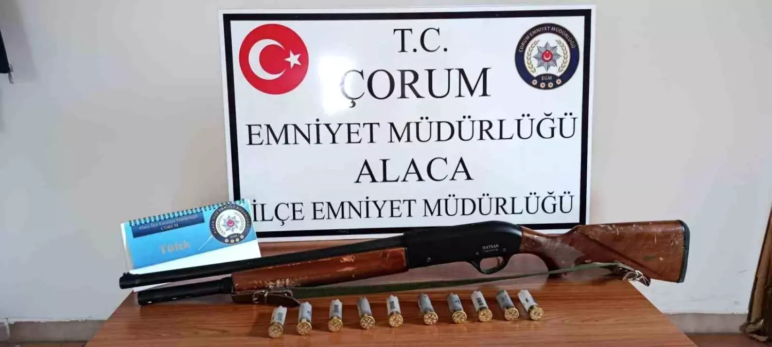 Çorum\'da Tüfekle Ateş Açan Şüpheli Yakalandı