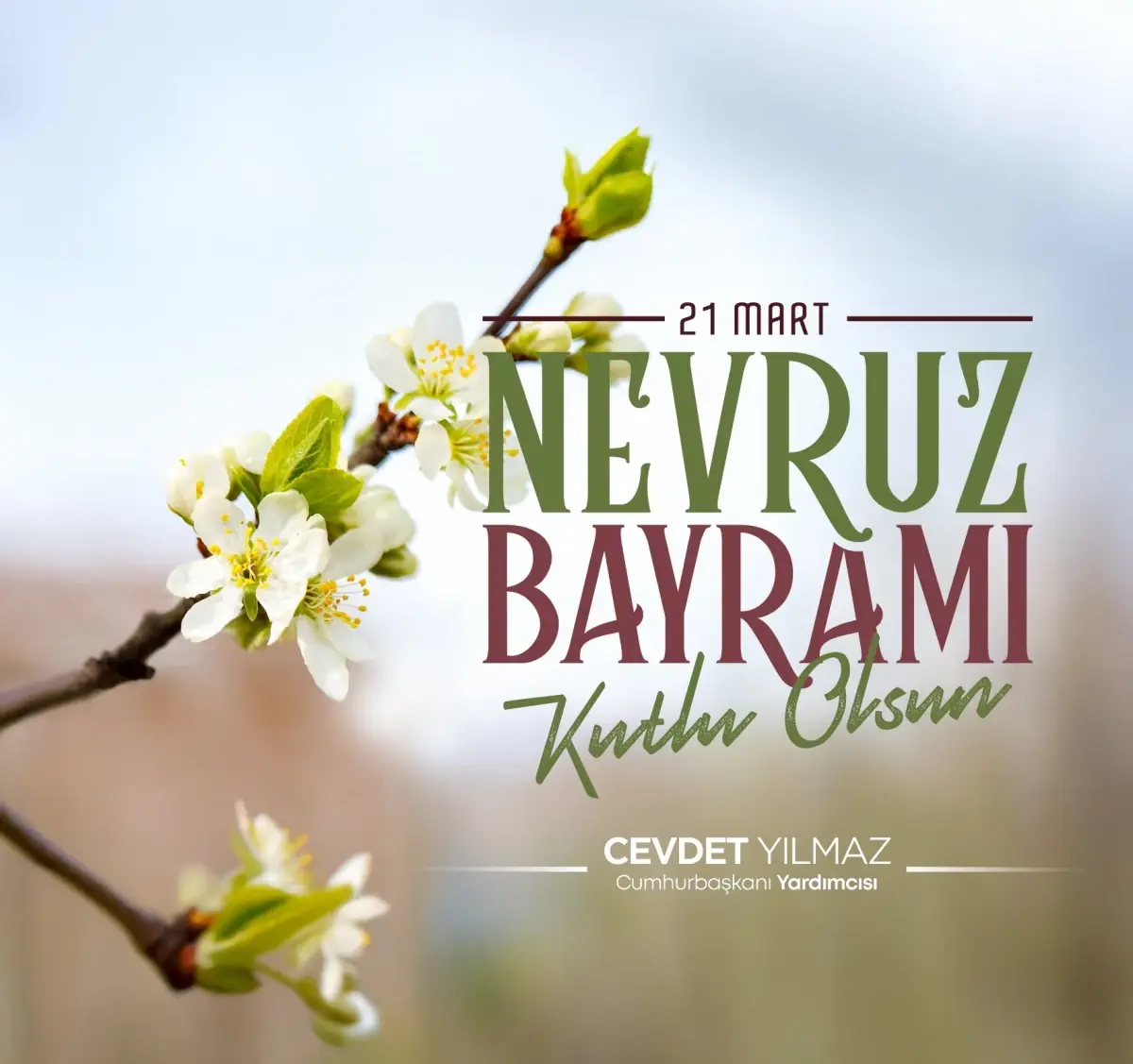 Cevdet Yılmaz\'dan Nevruz Mesajı