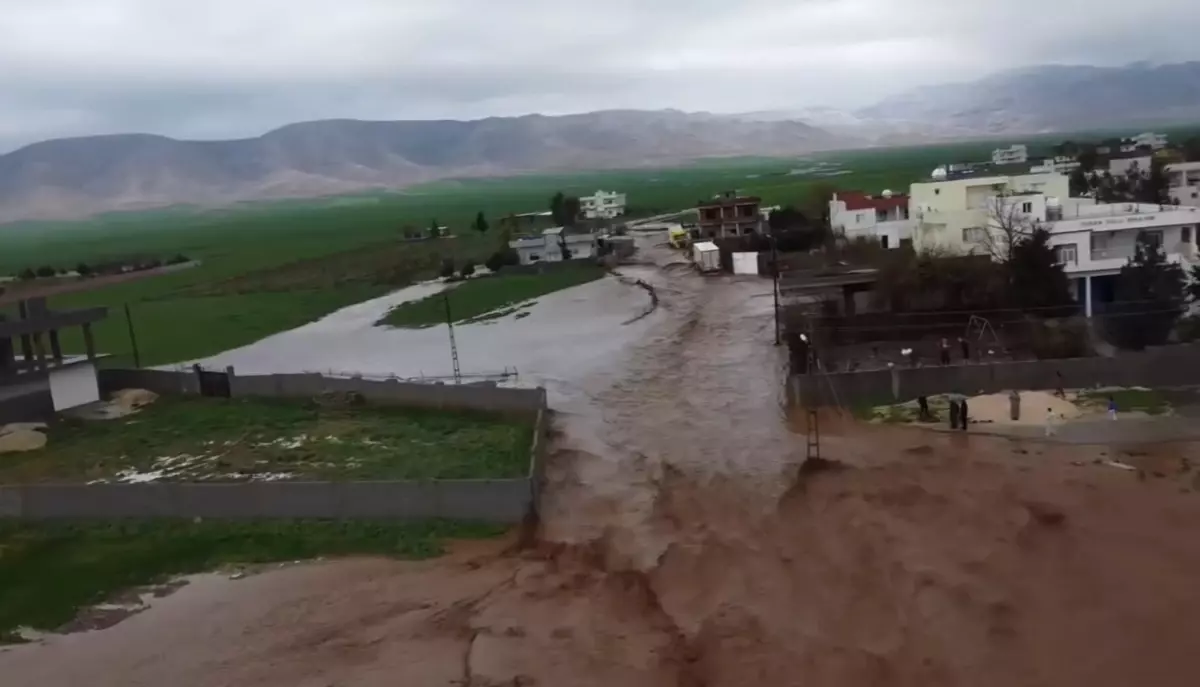 Nusaybin\'de Sel Felaketi: Mahalle Su Altında