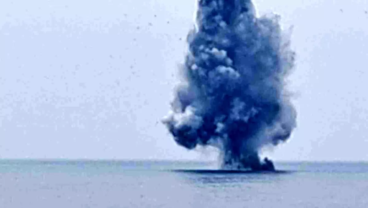 Ünye\'de İnsansız Deniz Aracı İmha Edildi