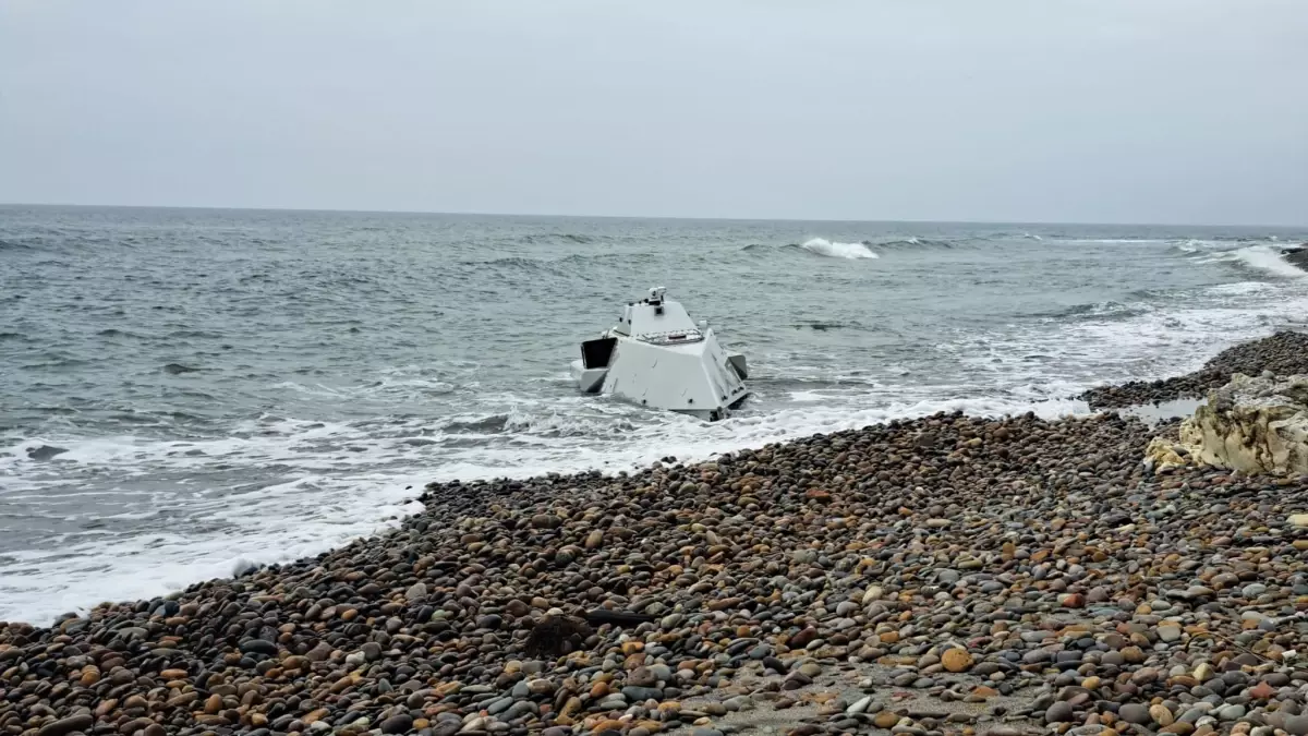 Ünye\'de İnsansız Deniz Aracı Bulundu