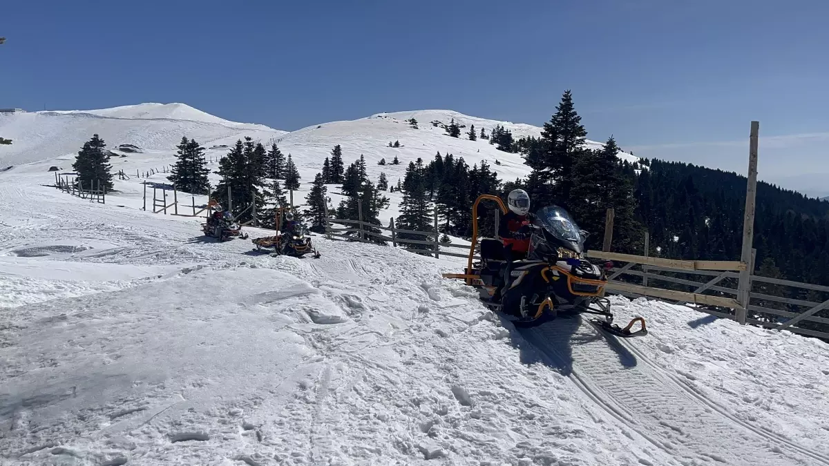 Uludağ\'da JAK Timleri 7/24 Görevde