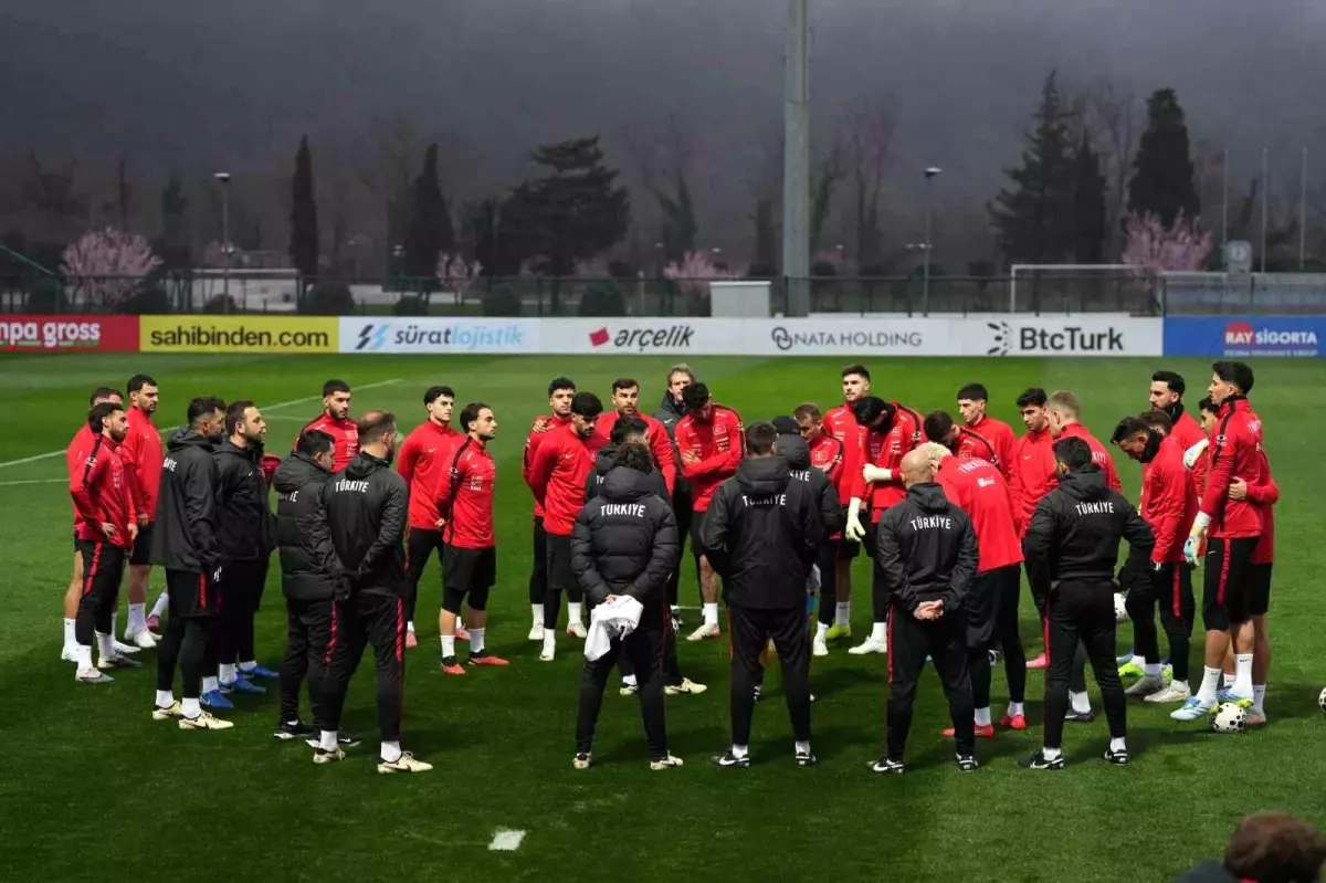 A Milli Takım, Romanya maçı hazırlıklarına devam ediyor