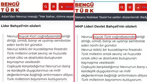 Bahçeli'nin ifadeleri yanlış servis edildi, editörün işine son verildi Bahçeli'nin ifadeleri yanlış servis edildi, editörün işine son verildi