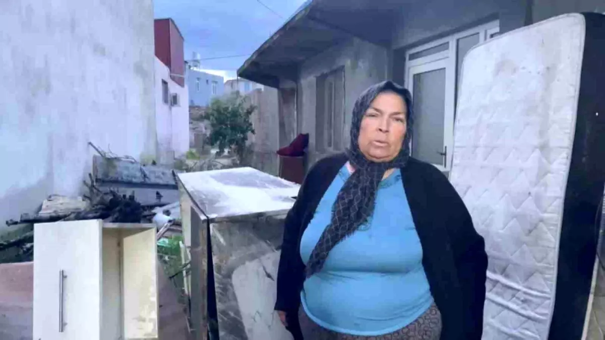 Bayram günü yangın afetini yaşadılar