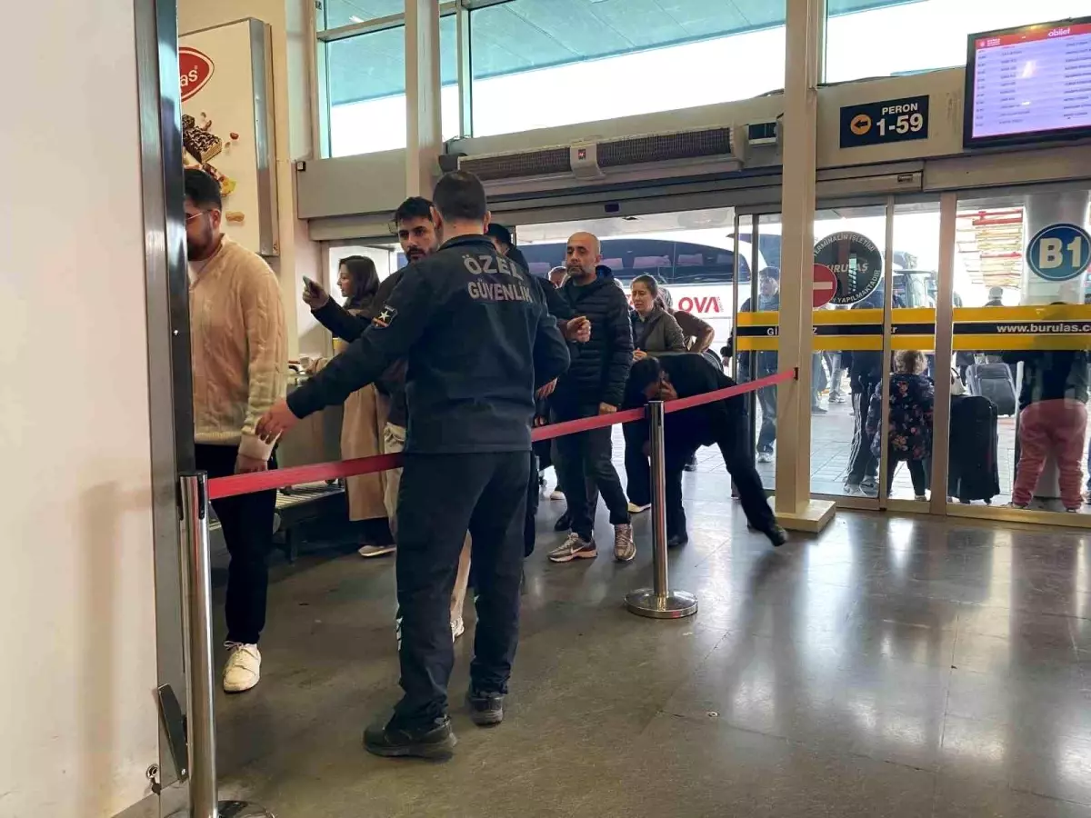 Bursa\'da Bayram Dönüş Yoğunluğu