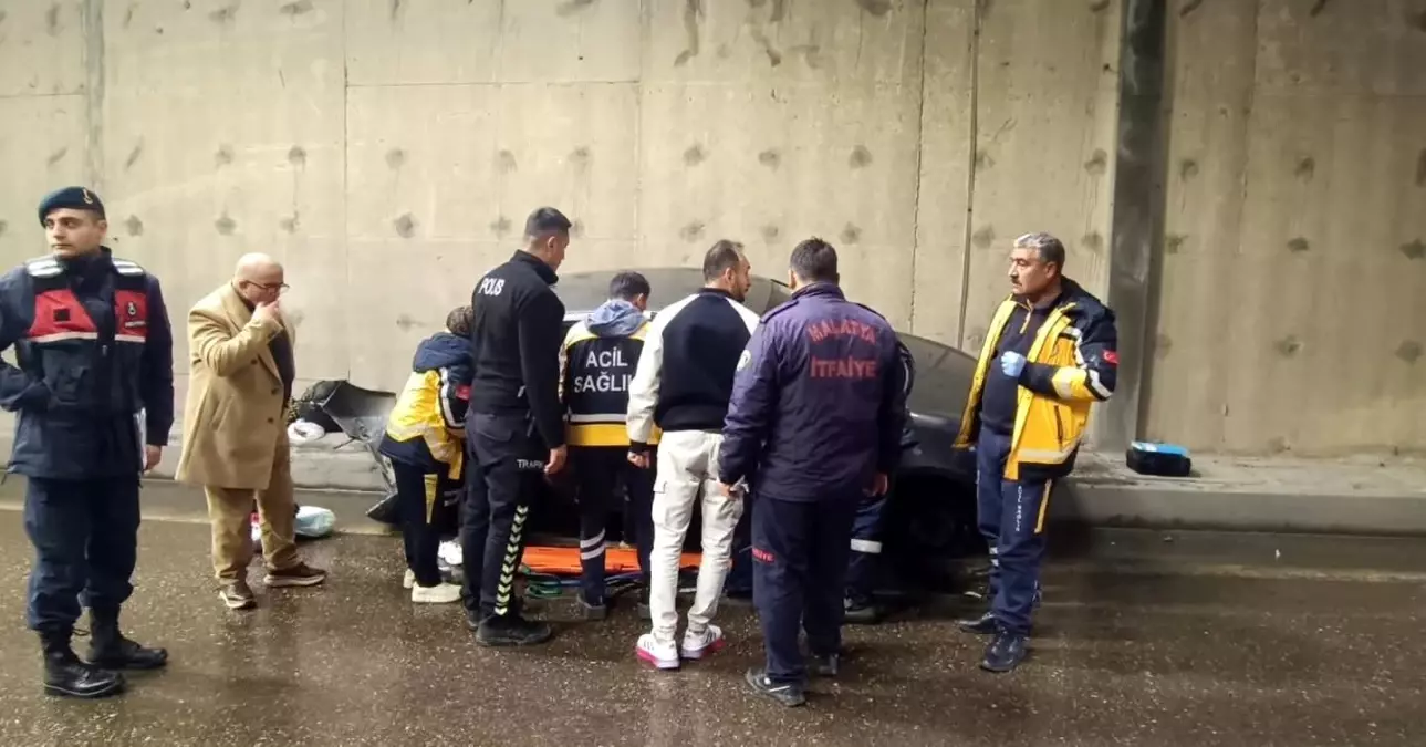 Malatya\'da Tünel Kazası: 3 Yaralı