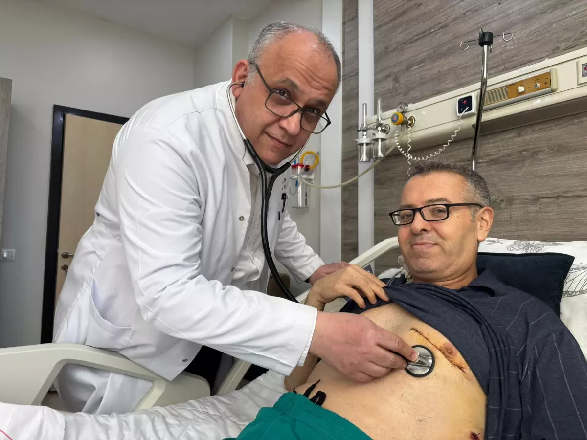 Antalya\'da İlk Kapalı Kalp Ameliyatı Başarıyla Yapıldı