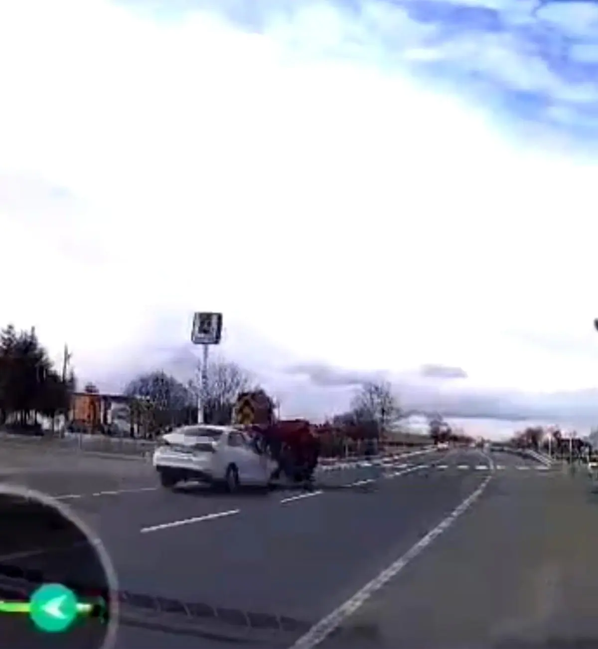 Hacıbektaş\'ta Trafik Kazası: 2 Yaralı