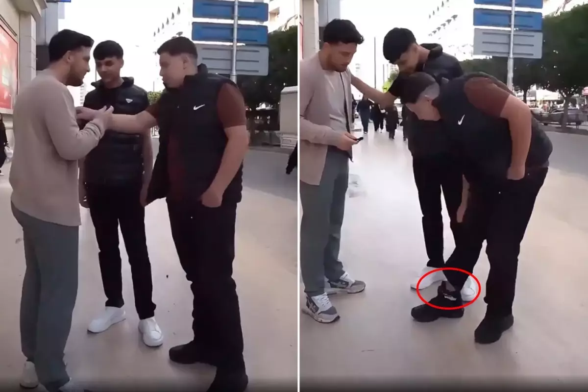 Röportaj yapan kişiyi tehdit etti: Bir daha böyle giyinme, delik deşik ederim