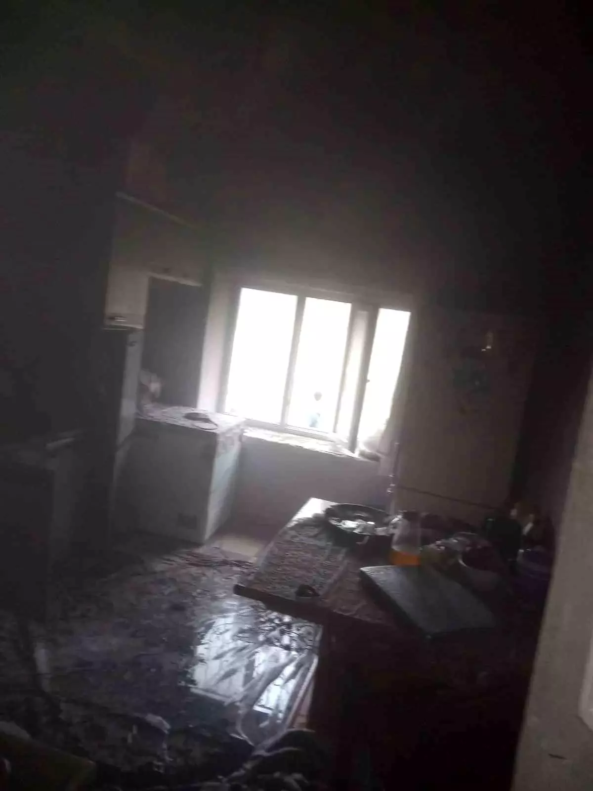 Tuşba\'da Ev Yangını Kontrol Altına Alındı