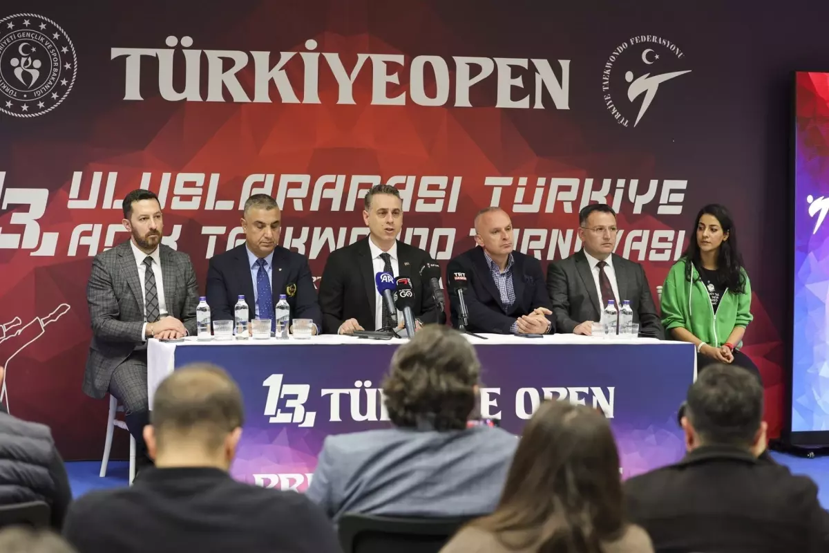 13\'üncü Uluslararası Türkiye Açık Taekwondo Turnuvası yarın başlıyor