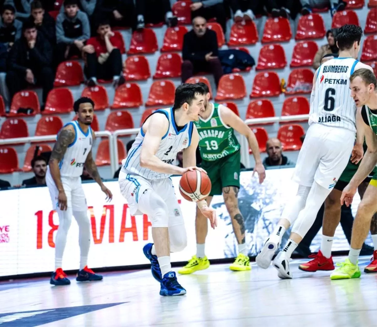 Basketbol Süper Ligi: Aliağa Petkimspor: 91 Bursaspor : 82