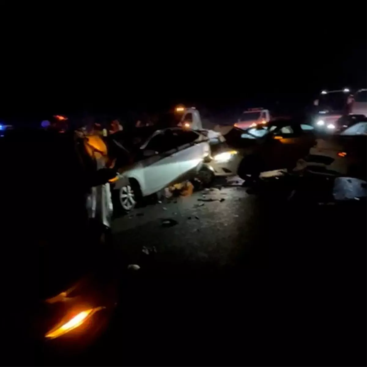 Bolu TEM Otoyolu\'nda Zincirleme Kaza!