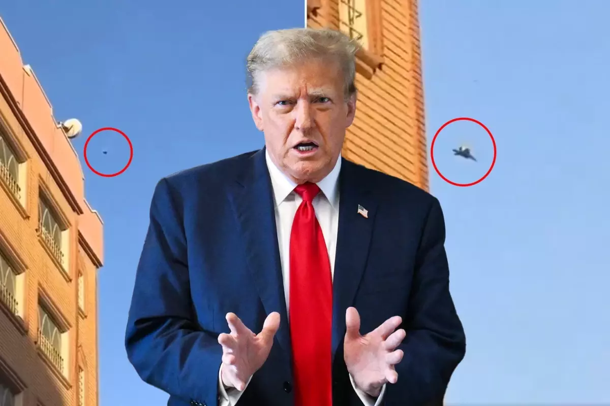 Bu görüntü Trump\'ı fena kızdıracak! İran\'dan yeni F-15 iddiası