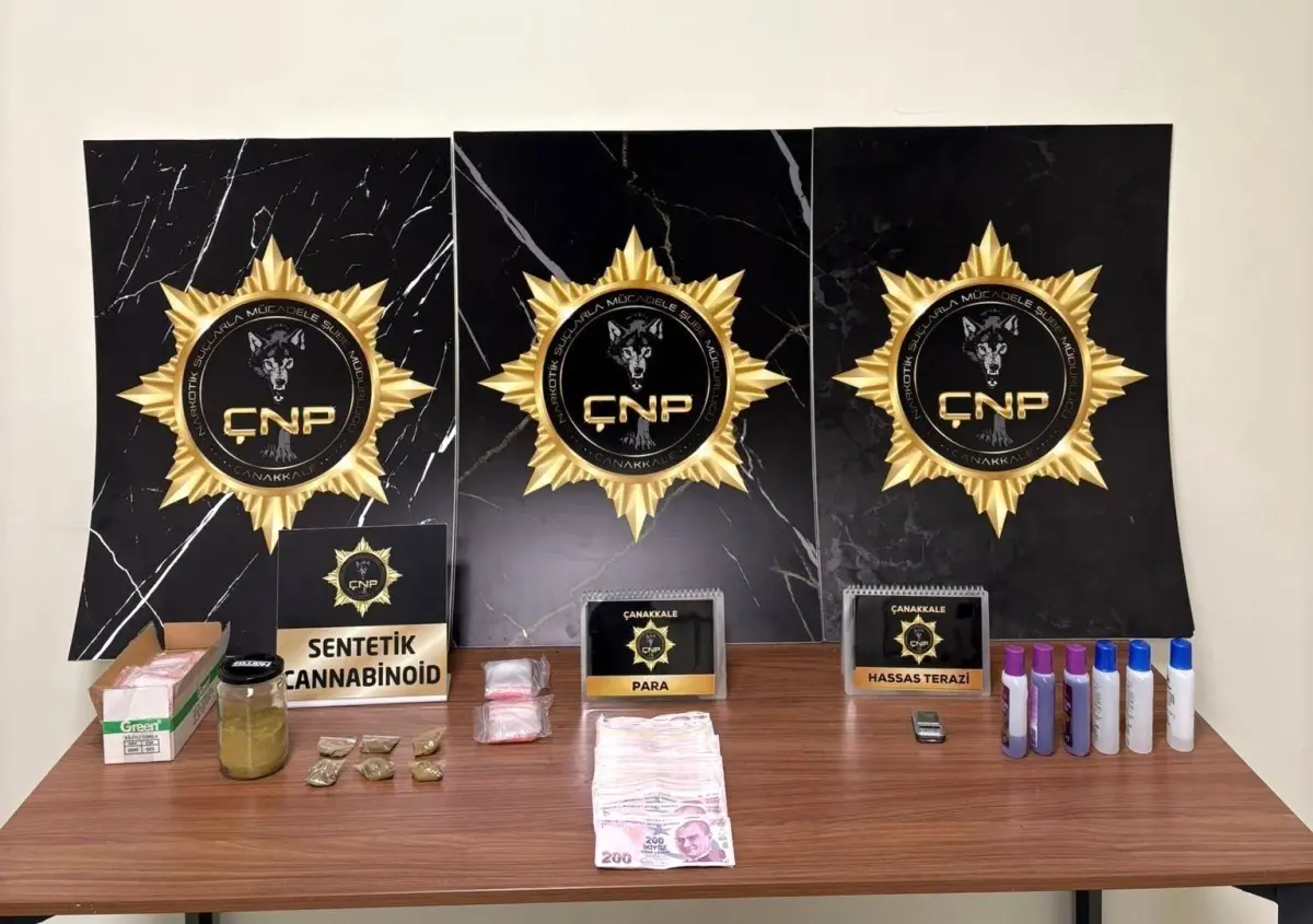 Çanakkale\'de uyuşturucu operasyonu: 4 tutuklama