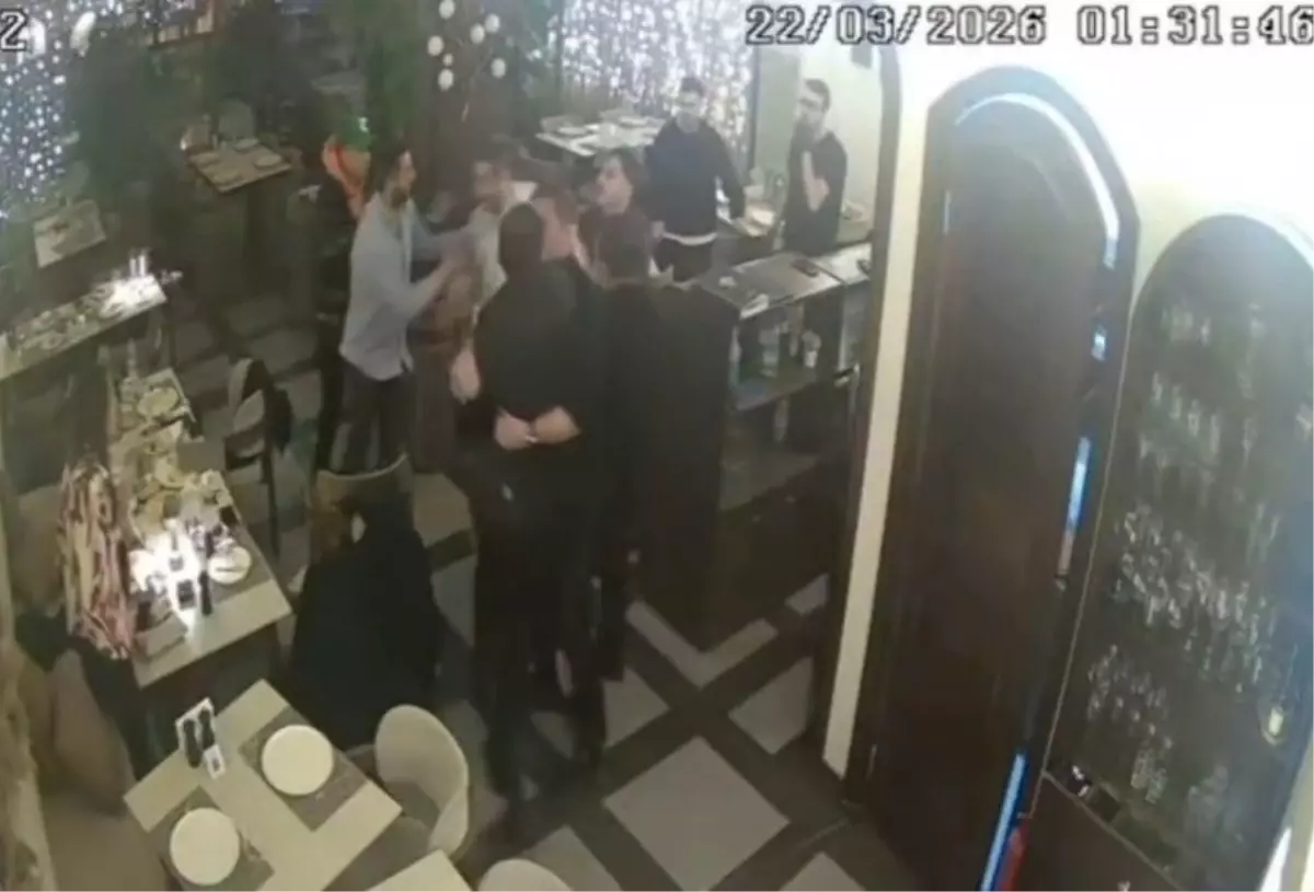 CHP\'li belediye başkanının karıştığı kavga kamerada