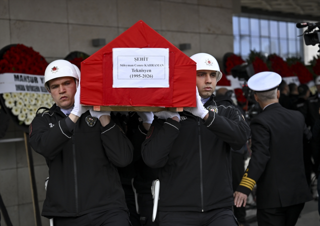 Katar'da şehit olan ASELSAN teknisyenleri son yolculuklarına uğurlandı