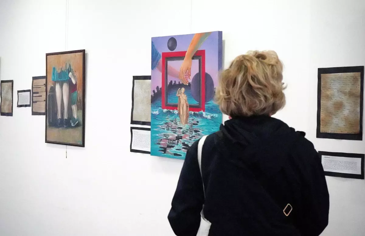 Antalya\'da Kadınların Mektupları Sanatla Buluştu