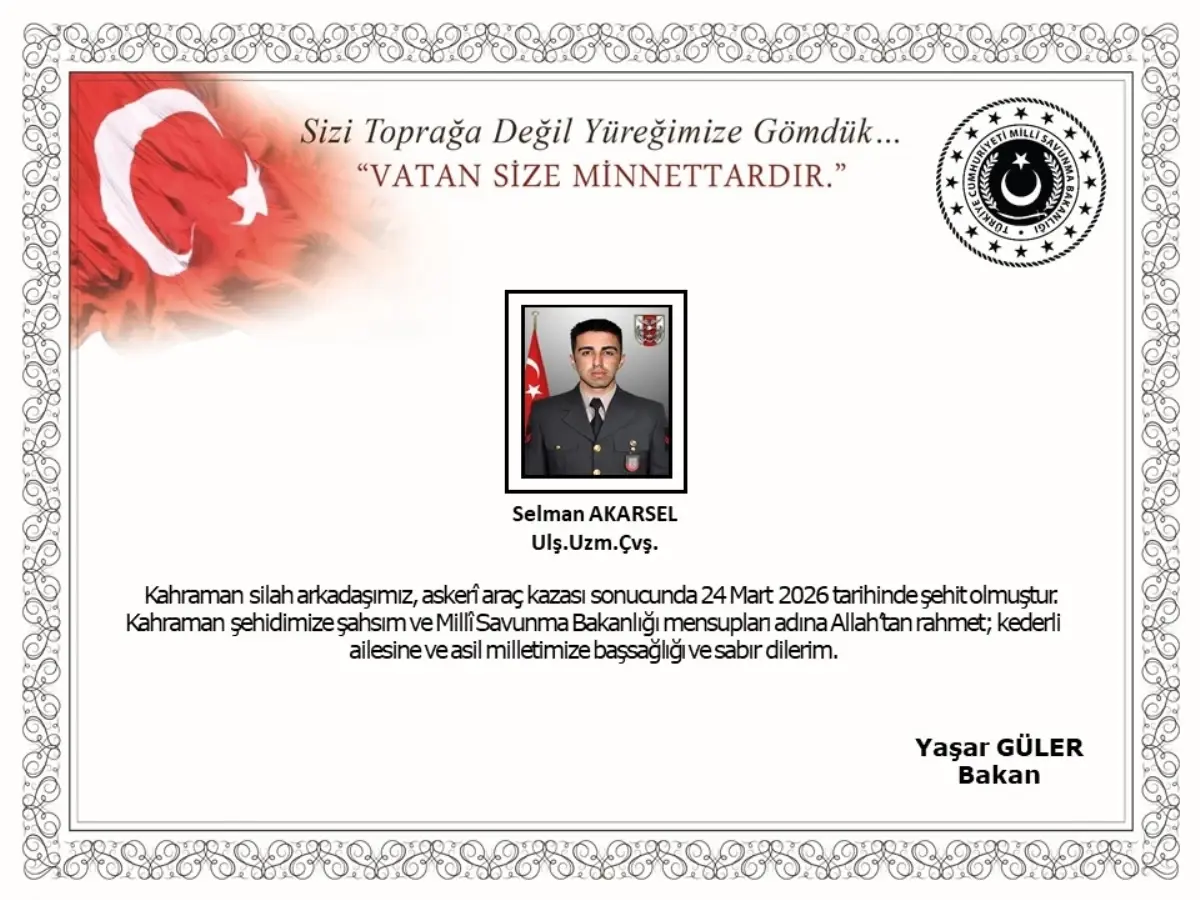 Ağrı\'da askeri araç kazası: 2 şehit