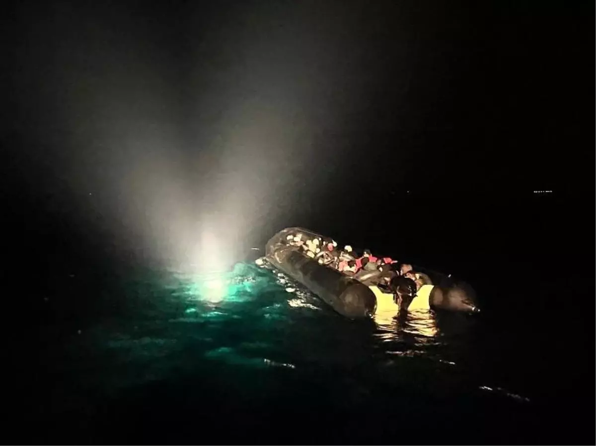 Didim Açıklarında 29 Düzensiz Göçmen Yakalandı