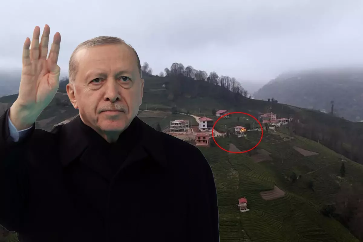 Cumhurbaşkanı Erdoğan’a baba ocağında sürpriz! Görünce mest oldu