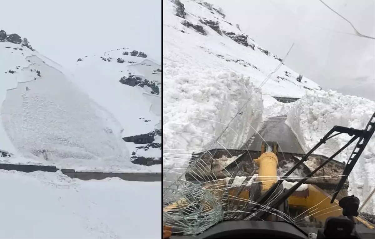 Hakkari\'de Çığ Tehlikesi