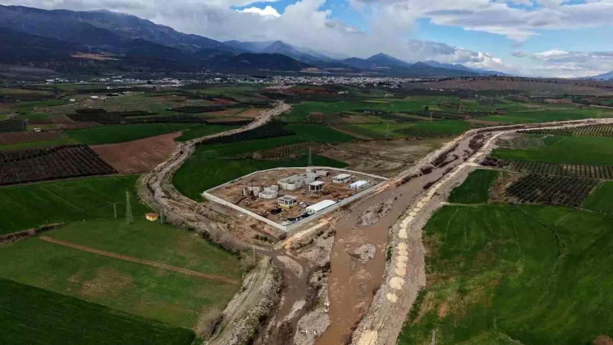 Hatay Büyükşehir Belediyesi, Hassa\'ya atıksu arıtma tesisi inşa ediyor