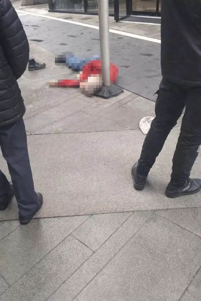 İşte Erol Köse'nin 16. kattan düşerek öldüğü anlar İşte Erol Köse'nin 16. kattan düşerek öldüğü anlar