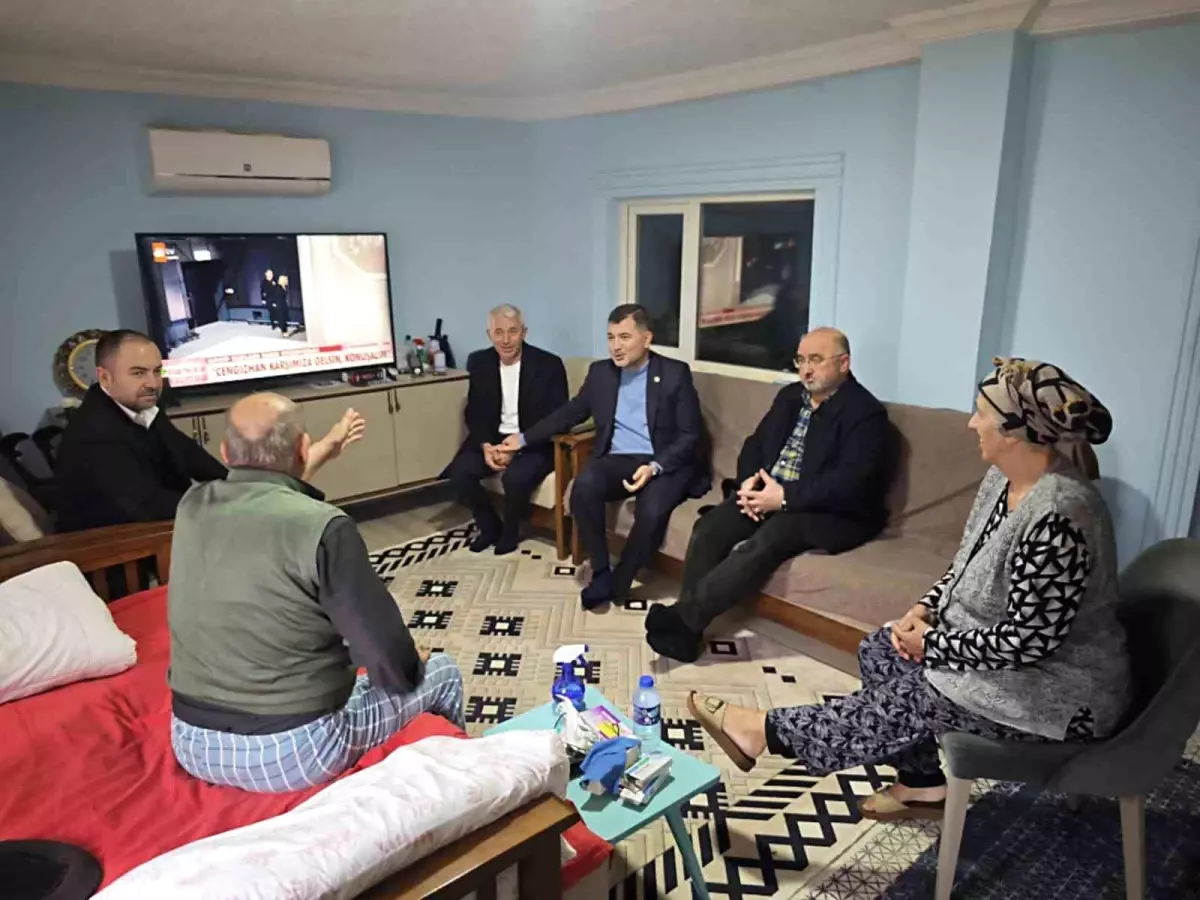 Ercan Öztürk, Hastalara Moral Ziyareti