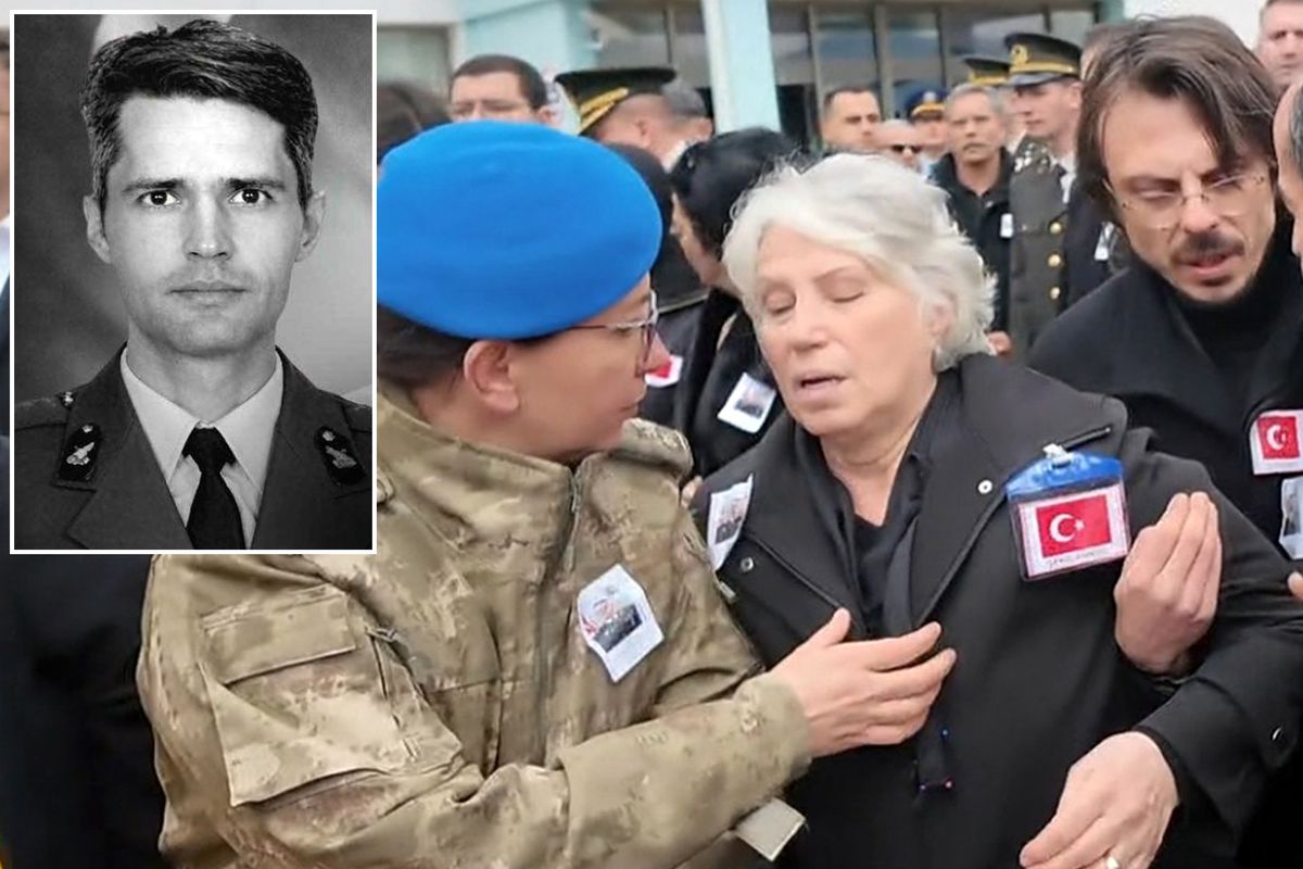 Şehit Binbaşı Taştekin için cenaze töreni! Annesinin "yürüyebilecek misin?" sorusuna verdiği yanıt yürek dağladı