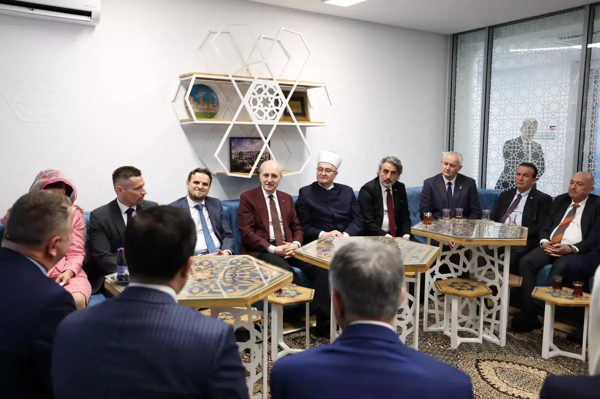 TBMM Başkanı Numan Kurtulmuş, Hırvatistan\'daki İslam Kültür Merkezi\'ni Ziyaret Etti